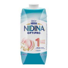 Nestlé Nidina Optipro 1 Latte Per Lattanti Liquido Dalla Nascita Brick 500ml--2