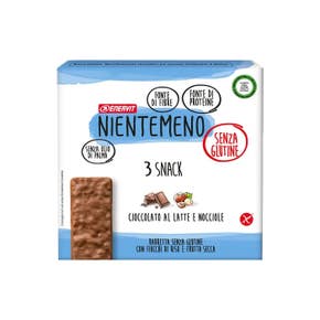 Enervit Nientemeno Barretta Cioccolato Latte e Nocciola 3x21g-Enervit-2