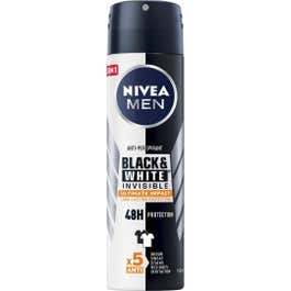 Nivea Deo Men Black&White Invisible Ultimate Protection Spray 125ml