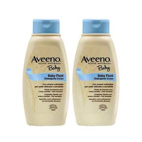 Aveeno Baby Fluid Detergente Corpo Bundle 2x400ml