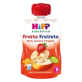 Hipp Bio Frutta Frullata Mela Banana Fragola 6m+ 90g-Hipp-1