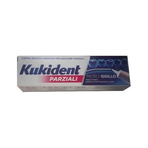 Kukident Microsigillo Per Protesi Dentarie Parziali Crema Adesiva Premium 40ml